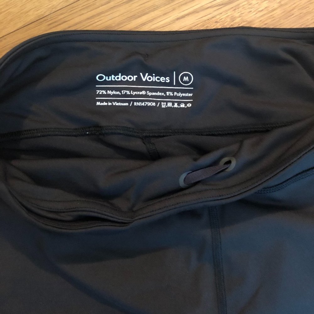 Outdoor Voices Black Leggings